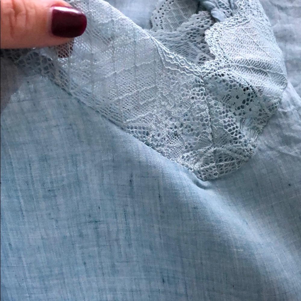 ✨Linen With Lace Trim Camisole Top✨ - Picture 8 of 8